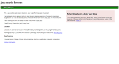 Desktop Screenshot of lessons.jazzcreation.com