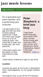 Mobile Screenshot of lessons.jazzcreation.com